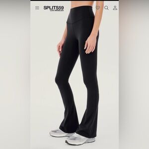 Splits59 Black Boot Cut Pants